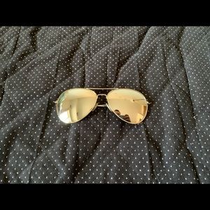FREE Mirrored Aviator Sunglasses